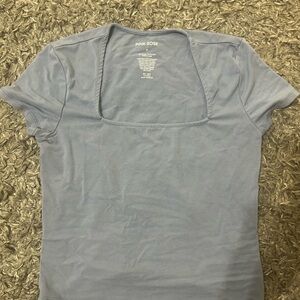 Pink Rose Women's Light Blue Short Sleeve Tee